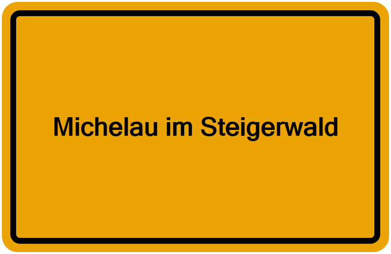 Handelsregisterauszug Michelau im Steigerwald